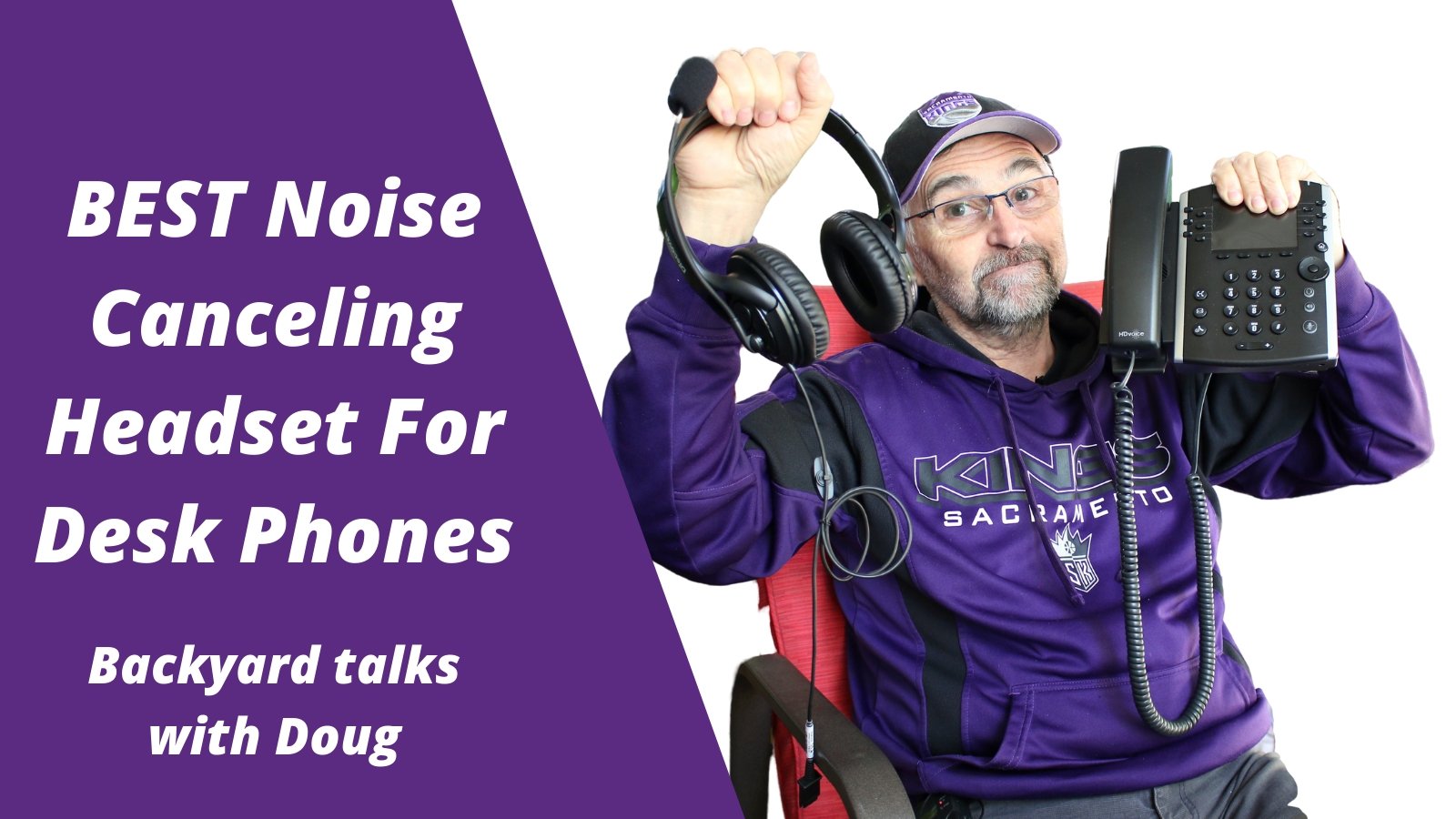 #1 Best Noise Canceling Headset For Office Using a Desk Phone - Headset Advisor