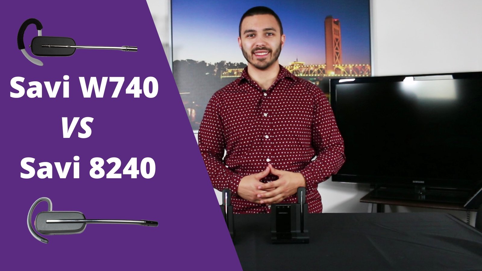 4 Key Differences Of The Plantronics Savi W740 and Savi 8240 Wireless Headset - Headset Advisor