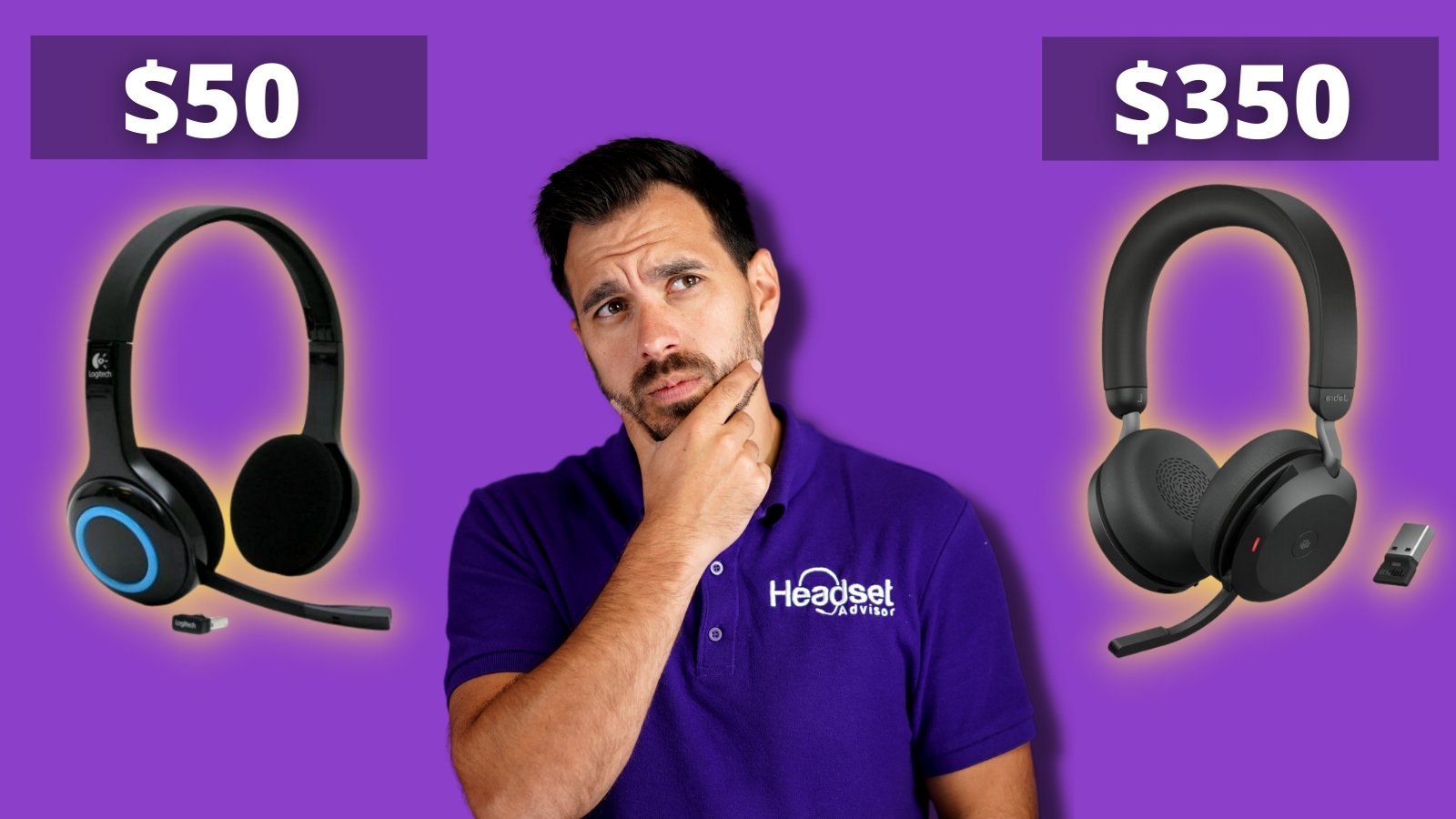 $50.00 Headset Mic Vs. $350.00 Headset Mic + Video - Headset Advisor