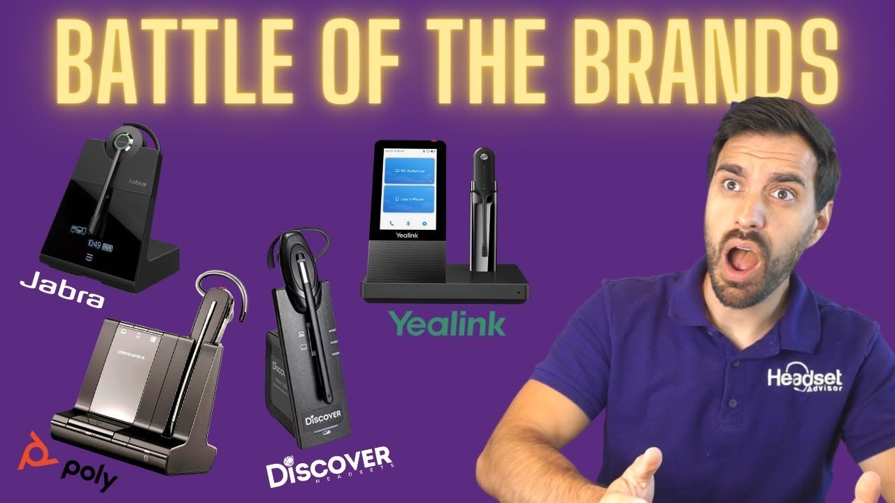 Best Wireless Headset For PC & Desk Phone - Poly Vs. Jabra Vs. YeaLink Vs. Discover - Mic Tests Included - Headset Advisor