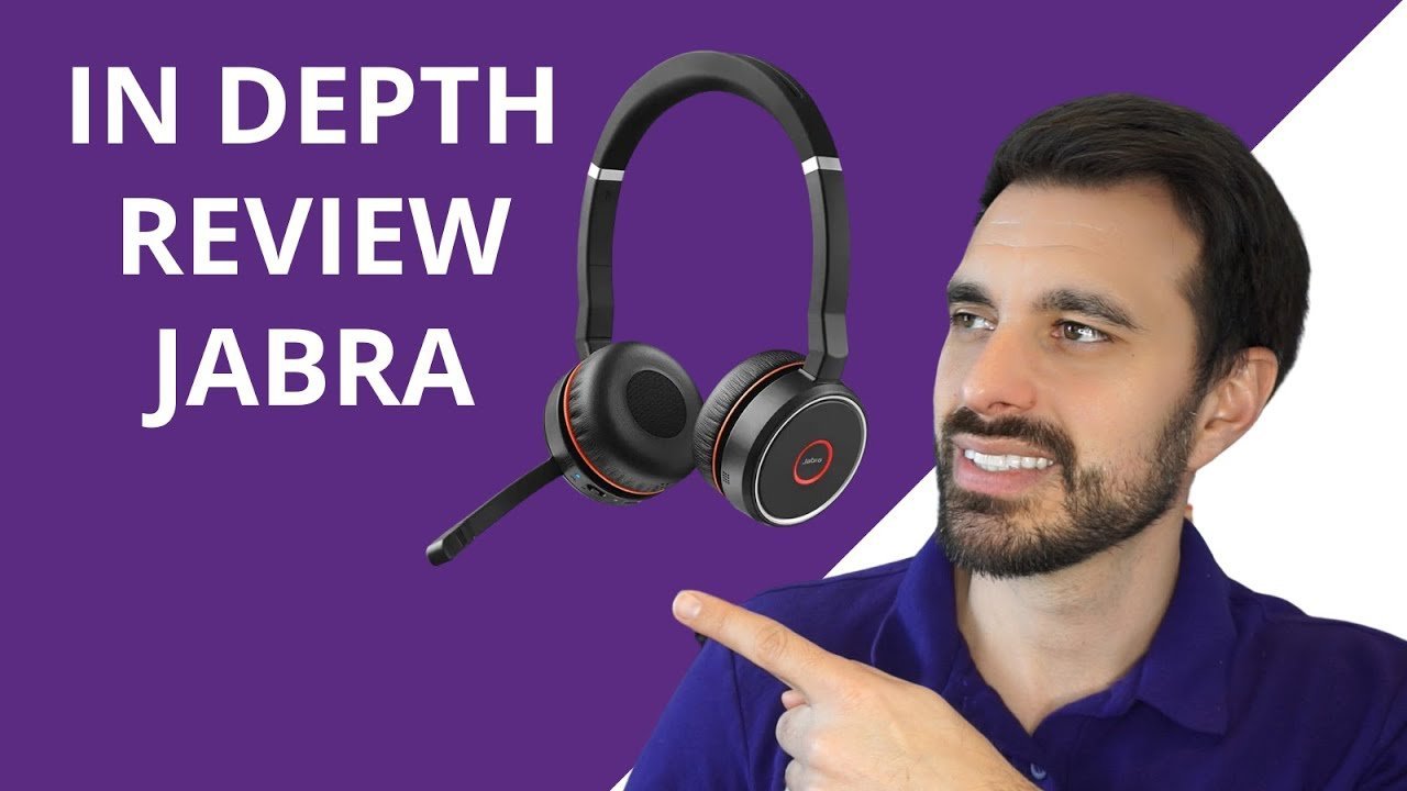 Jabra Evolve 75 Noise Cancelling Wireless Bluetooth Headset w