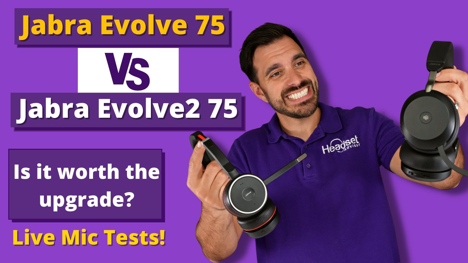 2023 Jabra Evolve2 75 vs. Jabra Evolve 75 Review - Which is the better choice? - Headset Advisor