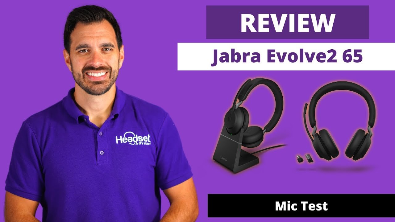Jabra Evolve2 65 In-Depth Review With Mic & Wireless Range Test VIDEO - Headset Advisor