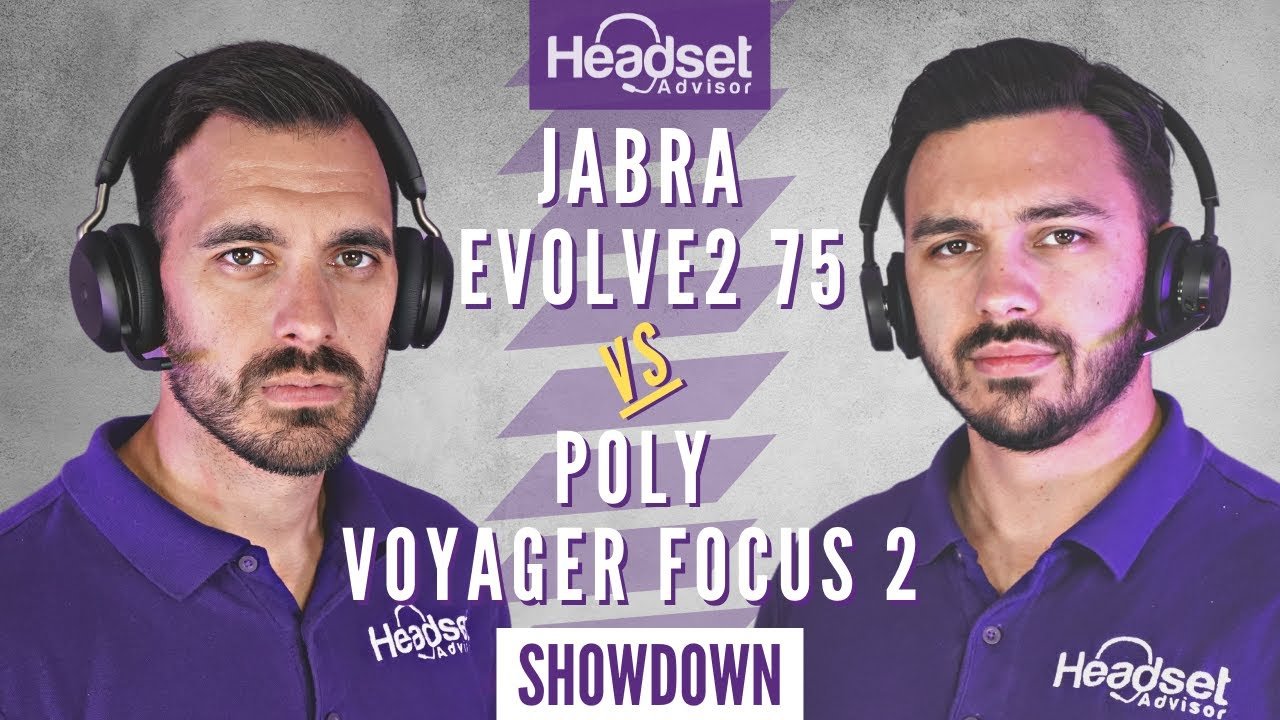 Jabra Evolve2 75 Vs. Poly Voyager Focus 2 Review - Headset Advisor