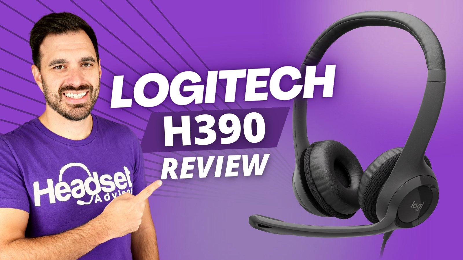 Logitech H390 USB Computer Headset Review