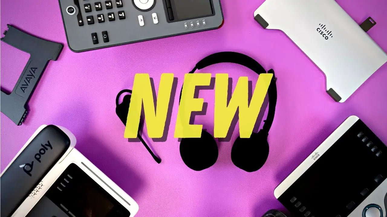 New Yealink Wireless Headset Compatible with Poly, Cisco, & Avaya