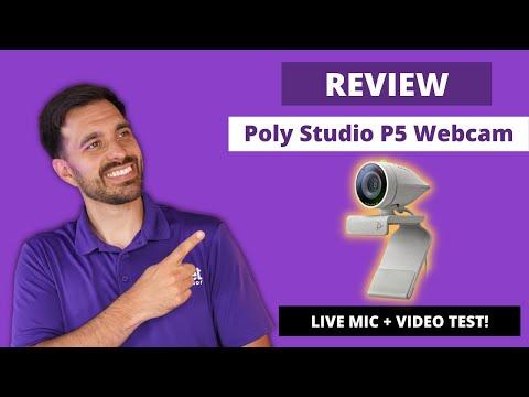 Poly Studio P5 Webcam Review- Live Mic + Video Test - Headset Advisor