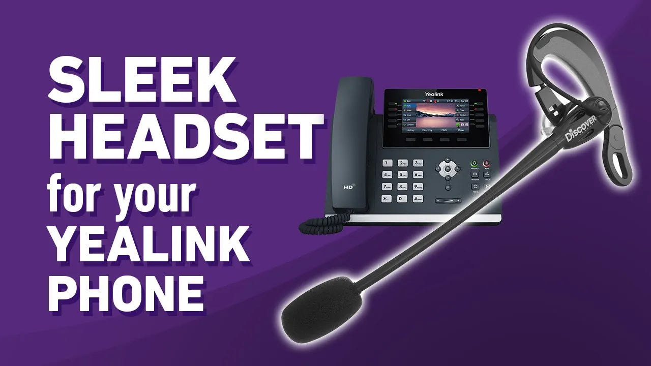 Affordable Discover D713U Earpiece Headset For Yealink Phones