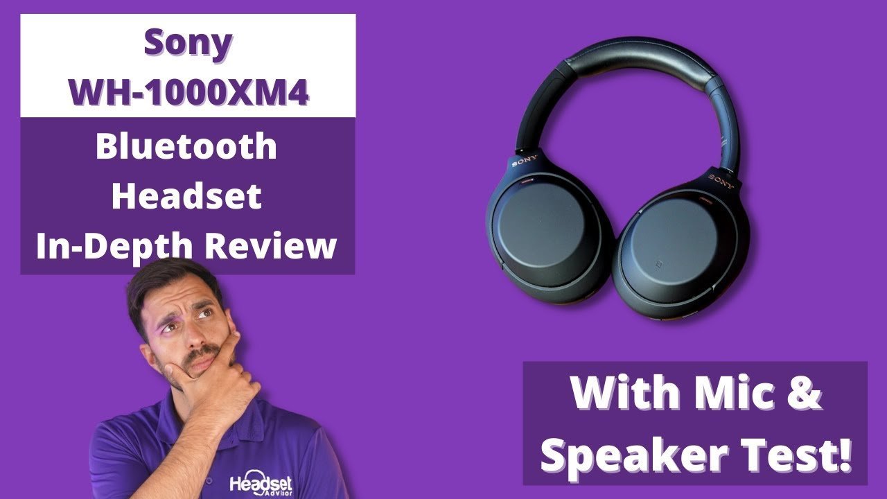 Sony WHXM4 Bluetooth Headset Review – Headset Advisor