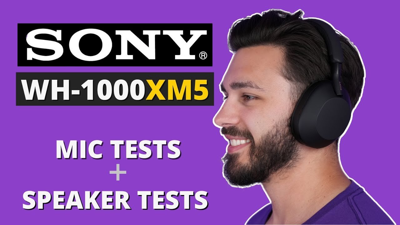 Sony XM5 Review With Speaker + Microphone Test VIDEO