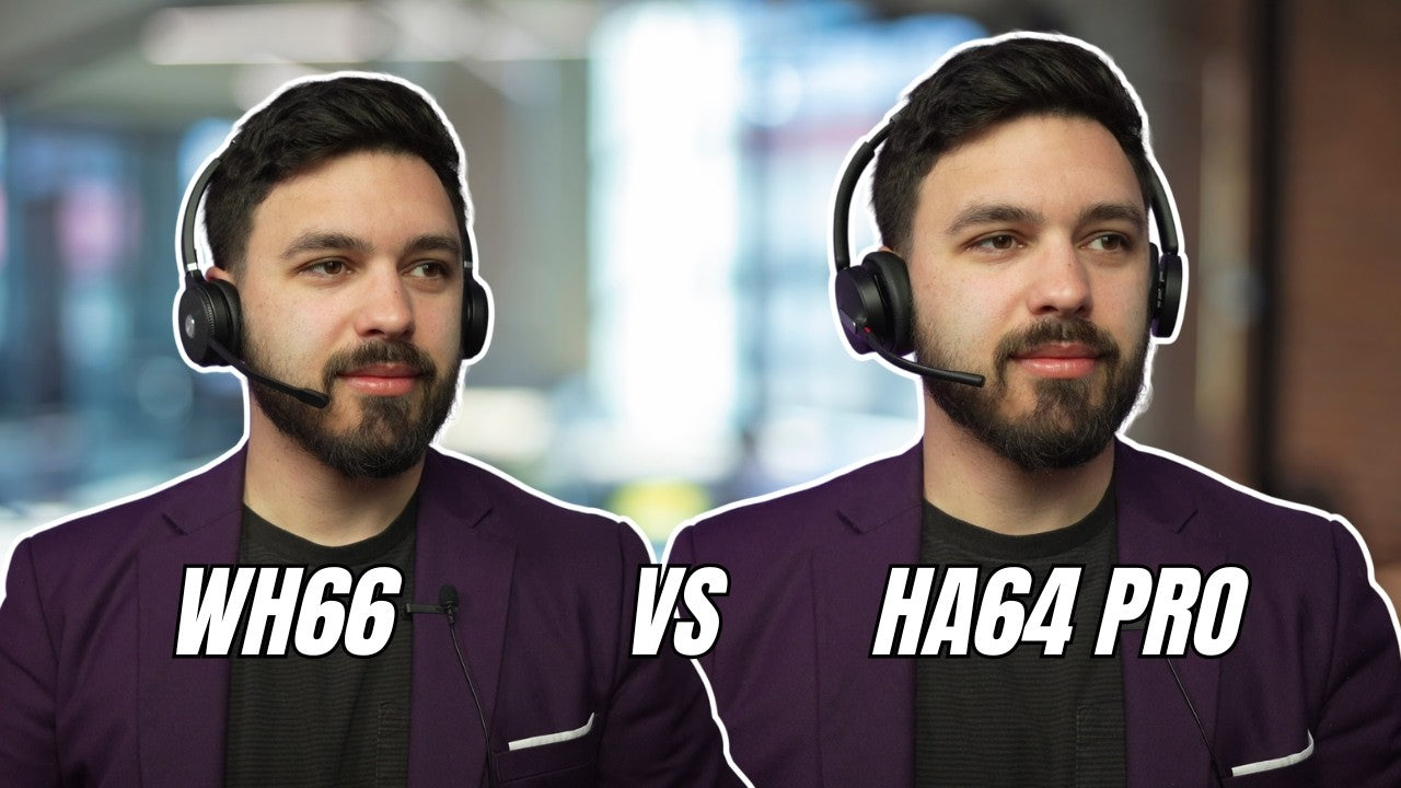 Yealink WH66 vs HA64 Pro: Which Office Wireless Headset Is Best?