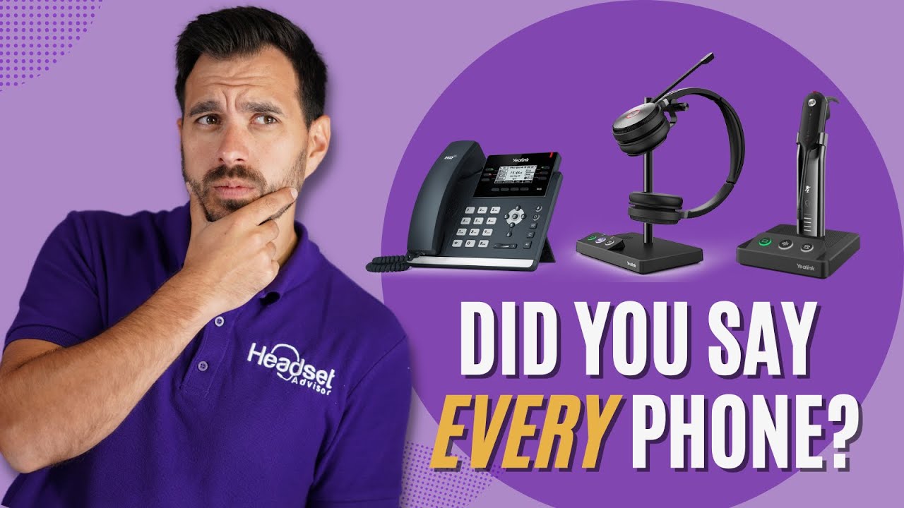 Yealink Headsets Now Connect to Every Phone? EHS60 Review - Headset Advisor