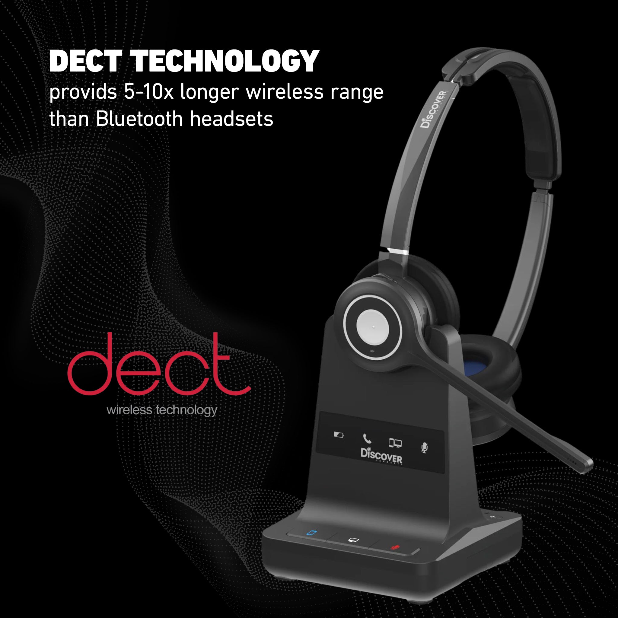 Discover Adapt 30: Noise Cancelling DECT Wireless Headset