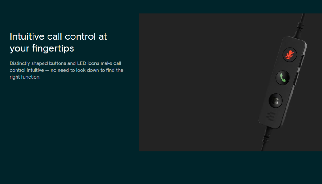 EPOS Impact 100 Series Wired USB Headset For Professionals