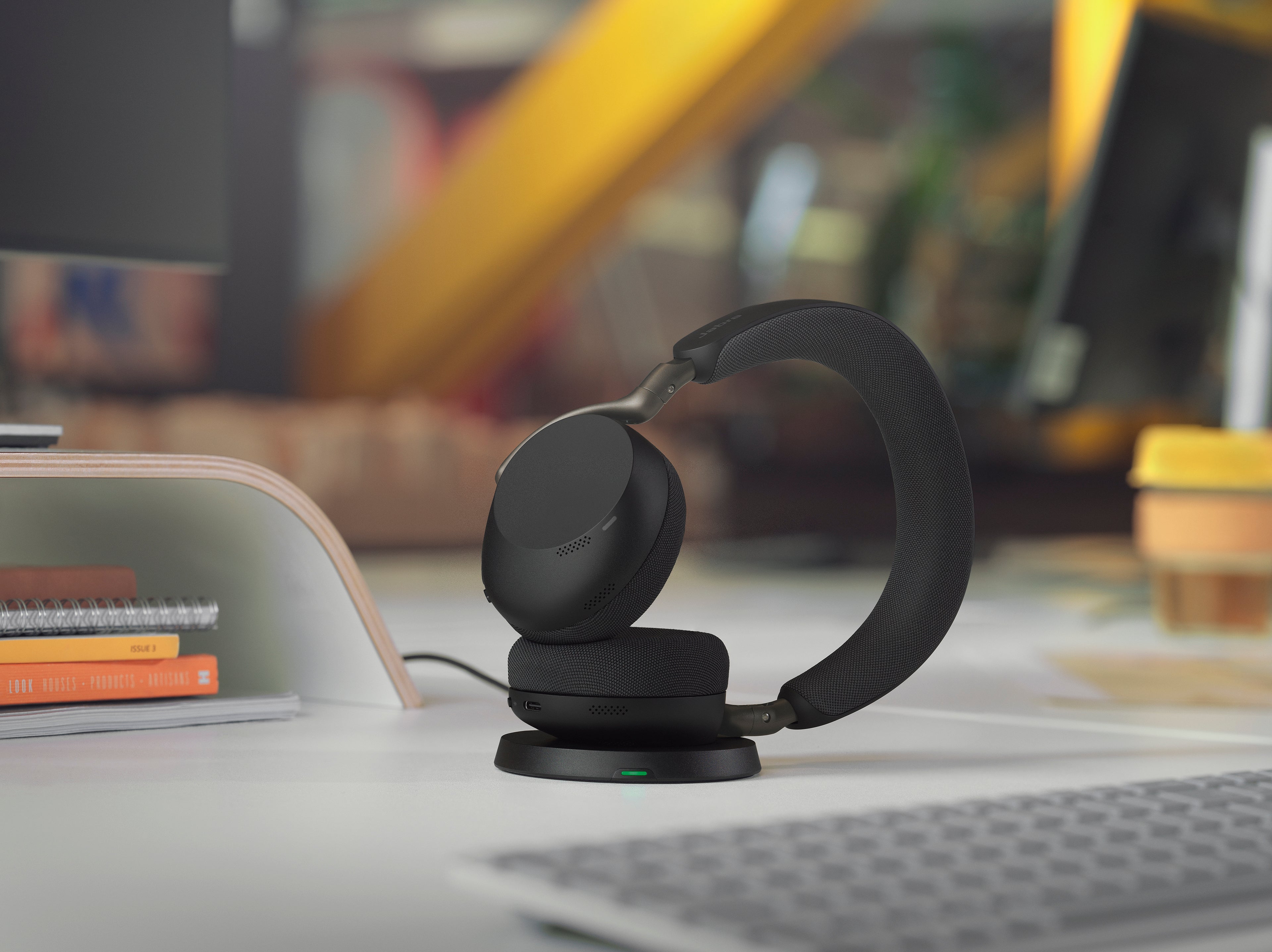 Jabra Evolve3 75 – Wireless ANC UC Headset for Professional Calls