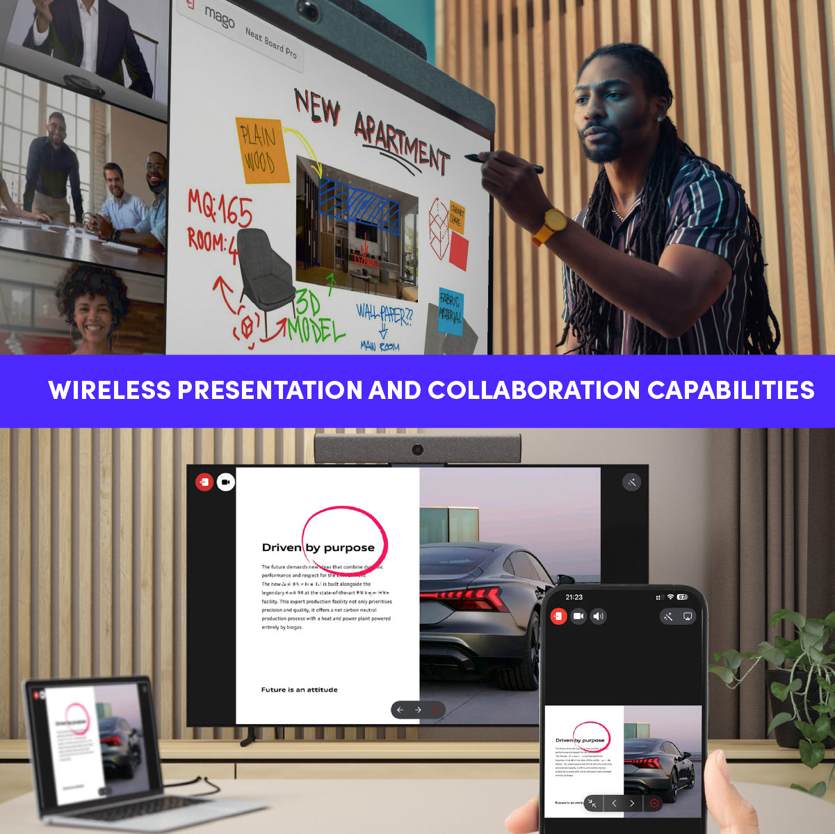 Mago Wireless Collaboration Software - 1-Year Subscription - MAGO-SUB1Y