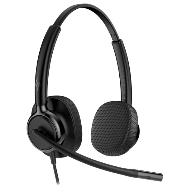 HP Poly Mission 425 Wired USB Stereo Headset For Call Center & Office Use