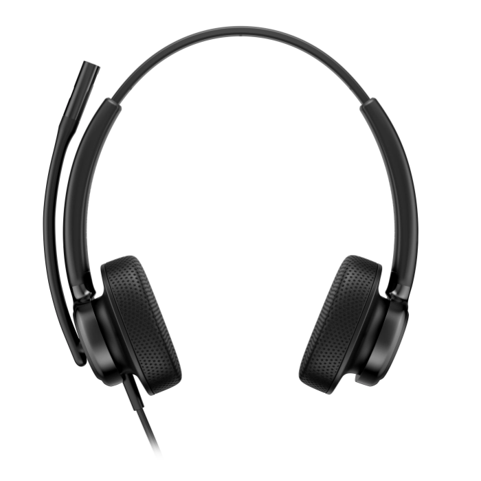 HP Poly Mission 425 Wired USB Stereo Headset For Call Center & Office Use