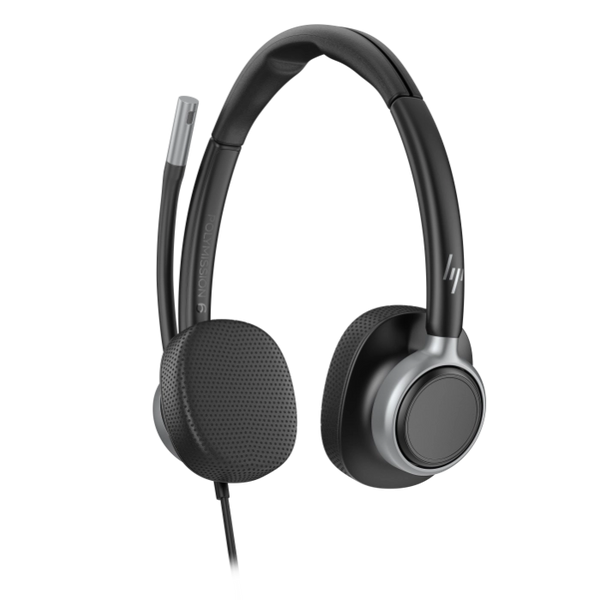 HP Poly Mission 625 Wired USB Stereo Headset for PC, Office & Call Centers