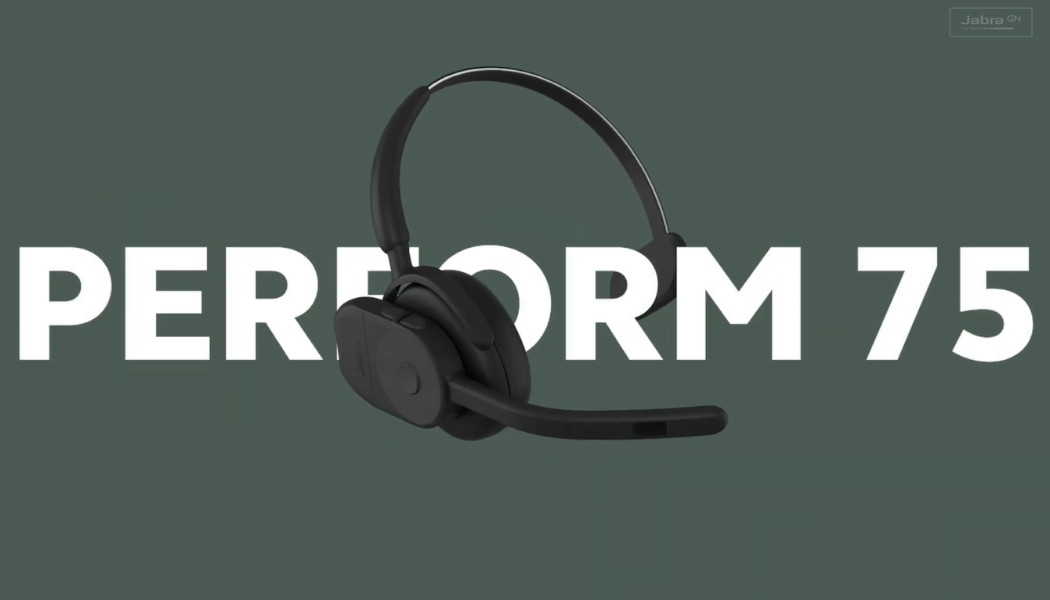 Jabra Perform 75 Wireless Bluetooth PTT Headset
