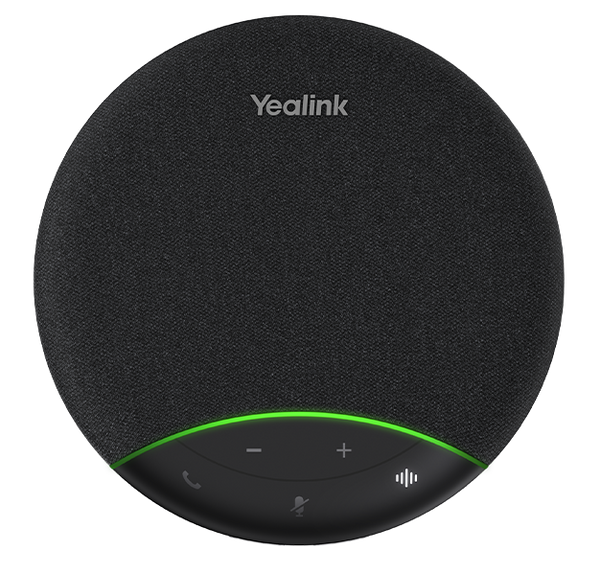 Yealink SP92 Portable Bluetooth Speakerphone With USB Adapters & Ai Noise Cancellation