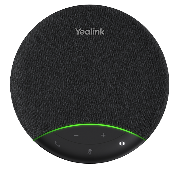 Yealink SP92 Portable Bluetooth Speakerphone With USB Adapters & Ai Noise Cancellation