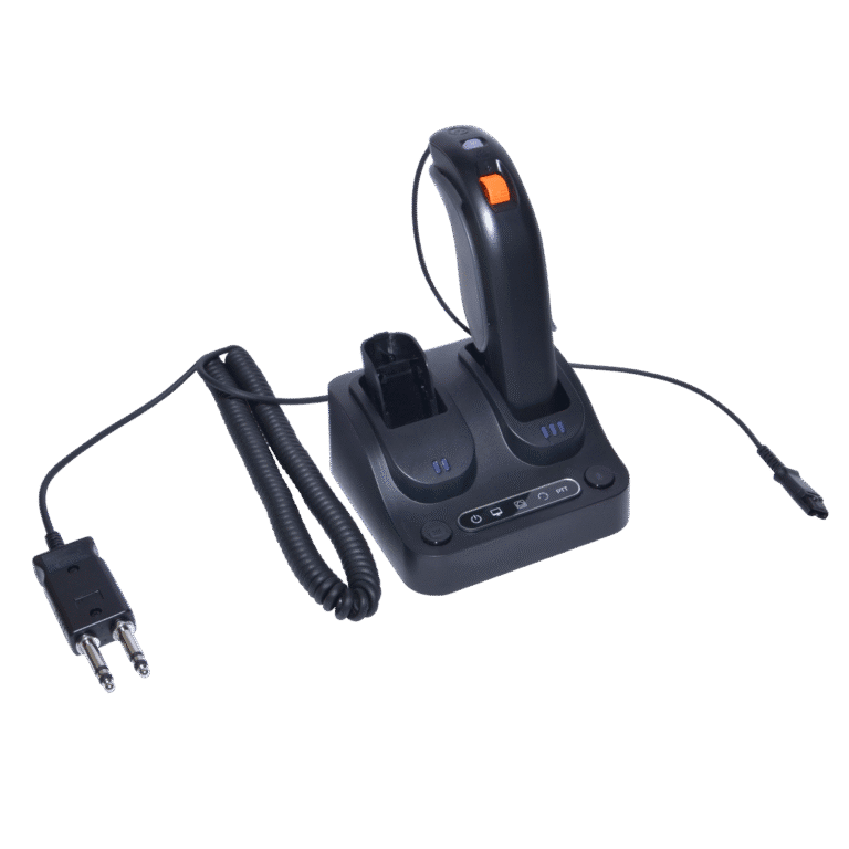 JPL Scout 3100 Wireless DECT Push to Talk Headset Adapter (Comparable to Poly CA22CD)