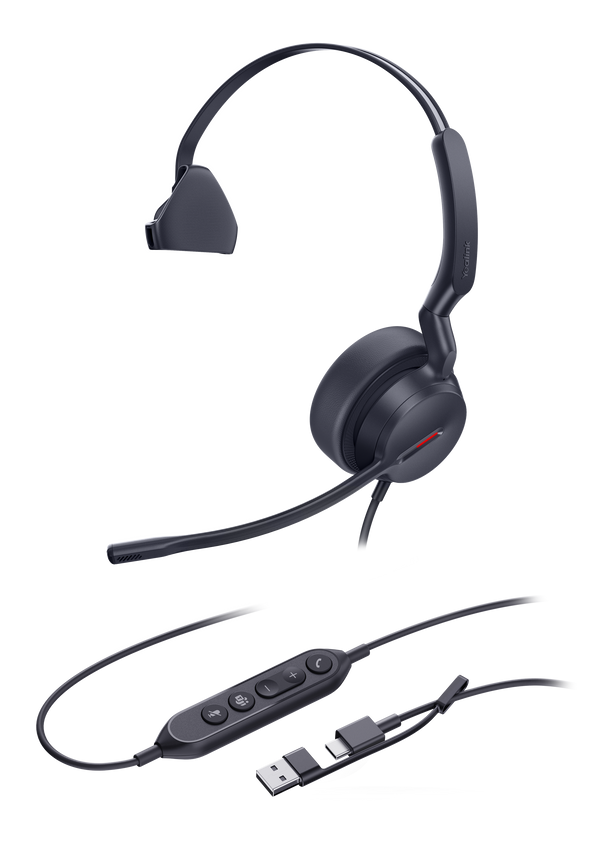 Yealink UH44 Wired USB Headset