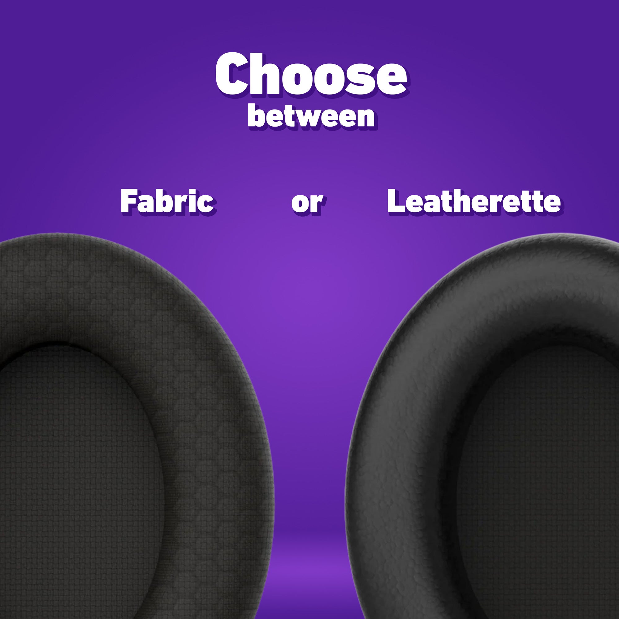 epos impact 1000 over ear cushions choose between fabric or leatherette