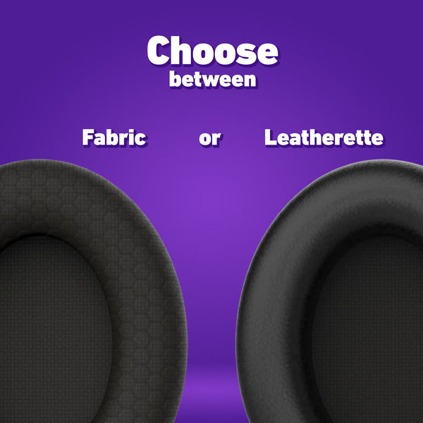 epos impact 1000 over ear cushions choose between fabric or leatherette