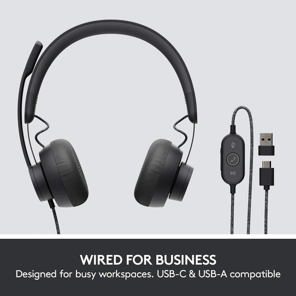 Logitech Zone USB Wired Headset