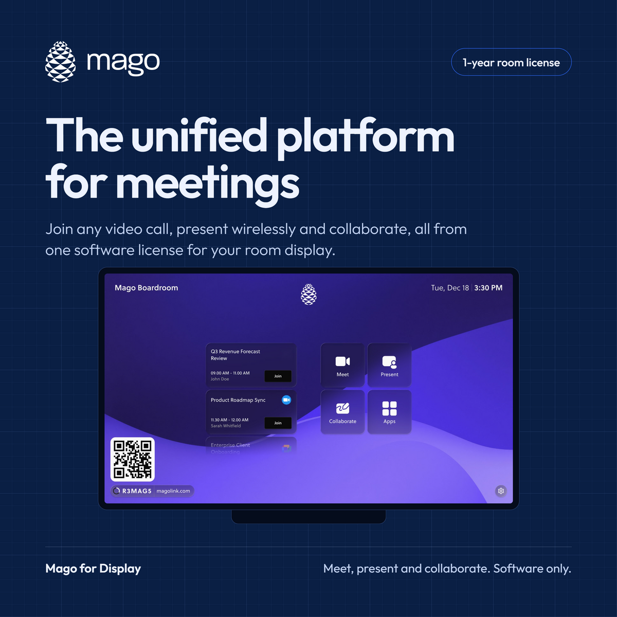 Mago for Display room license hero
