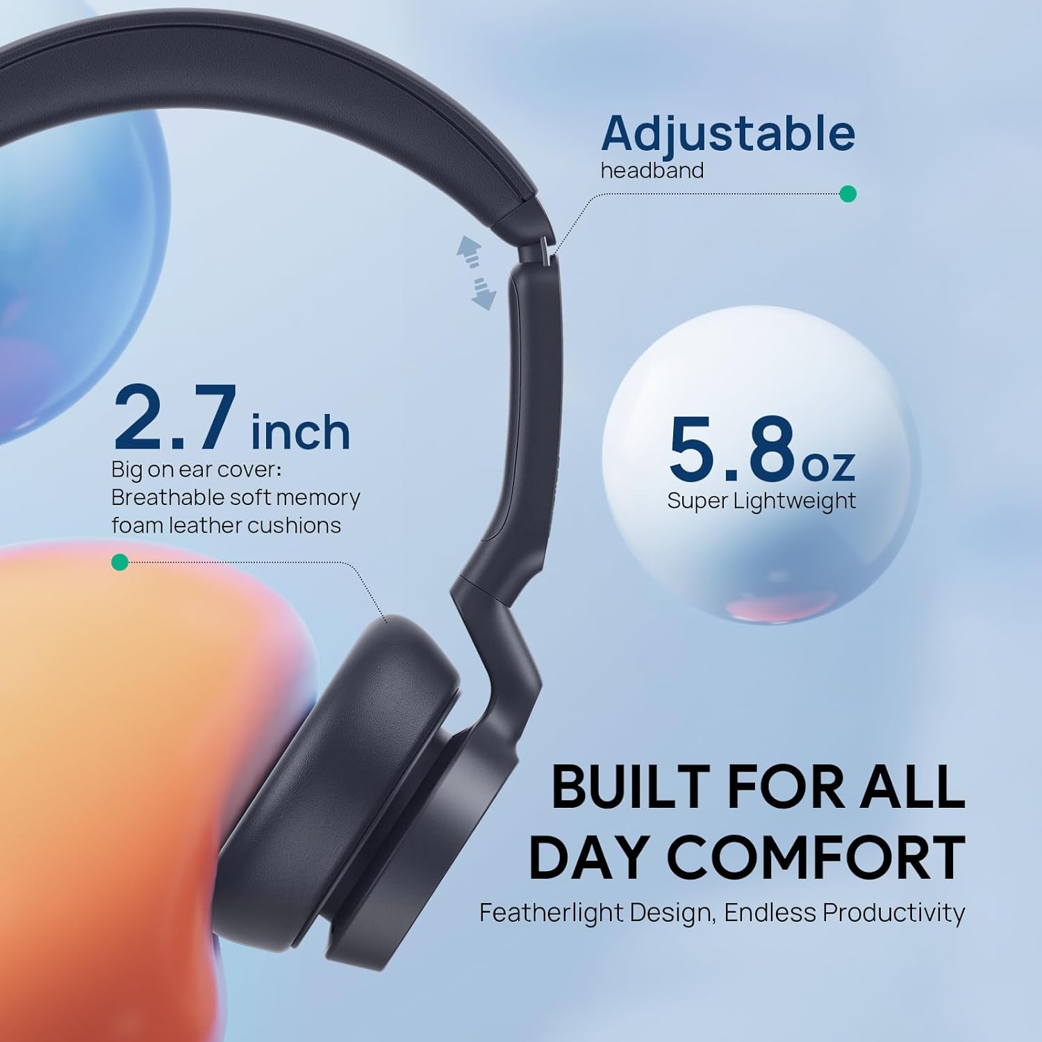 Yealink UH46 Dual Speaker Noise Canceling USB Headset