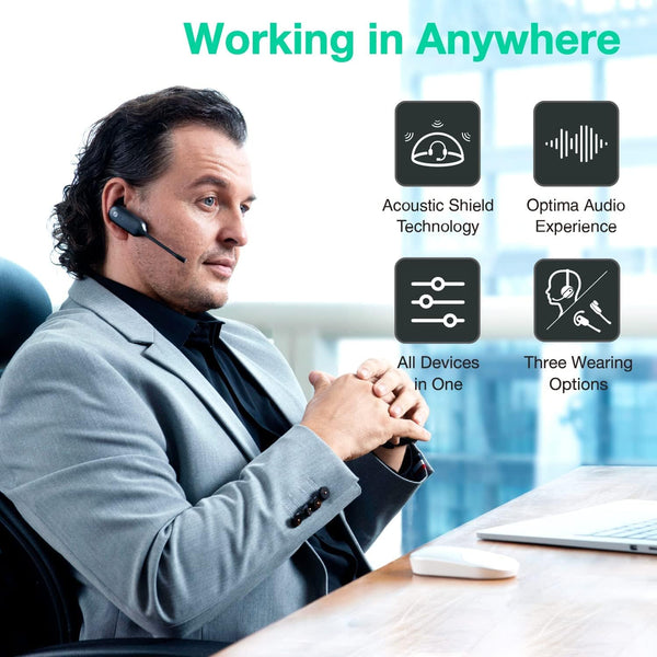 Yealink WH63 Portable Wireless DECT Headset