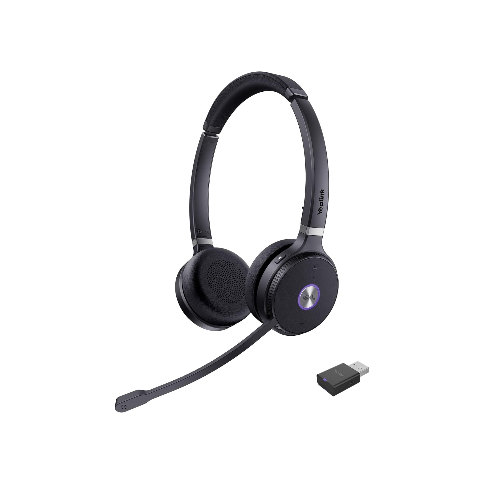 Yealink WH62 Portable Dual Speaker Wireless DECT Headset