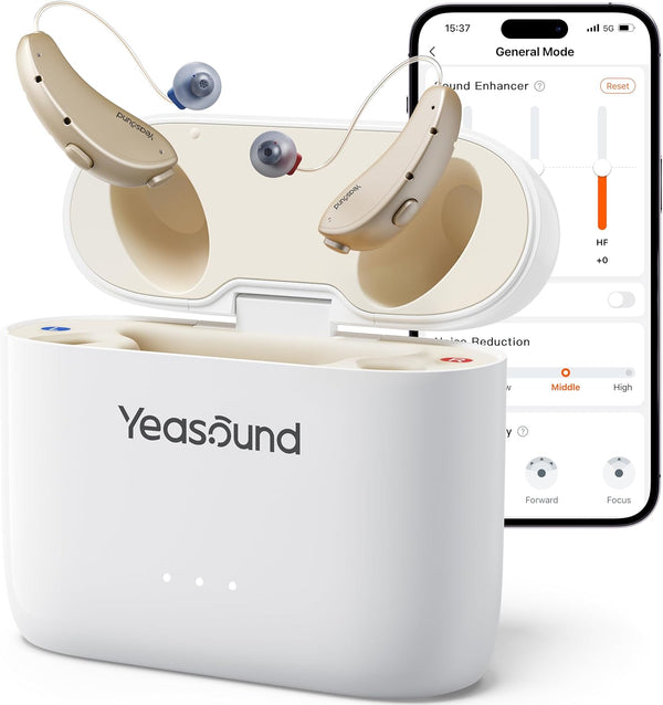Yeasound RIC 800 OTC Hearing Aids – Prescription-Grade Clarity for Everyday Life