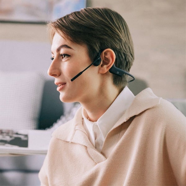Aftershokz Opencomm UC Bone Conduction Stereo Bluetooth Wireless Headset for PC & Mobile - Headset Advisor