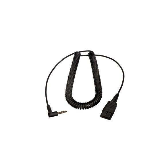 Jabra Cord QD to 3.5 mm Jack coiled - 8800-01-102 - Headset Advisor