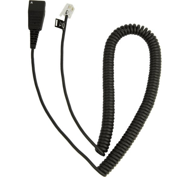 Jabra Cord - QD to Modular RJ - 8800-01-37 - Headset Advisor