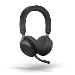 Jabra Evolve2 75 Wireless Headset With ANC and Hideable Mic Boom