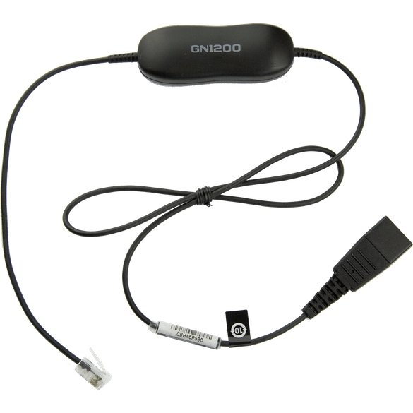 Jabra GN1200 Straight Smart Cord - 88001-99 - Headset Advisor