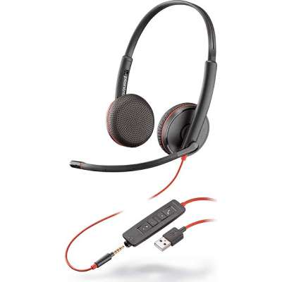 Plantronics Blackwire 3225 Wired Headset USB - 209747-101 - Headset Advisor