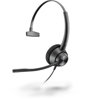 Plantronics EncorePro 310 Single Speaker Wired Office Headset (QD) - Headset Advisor