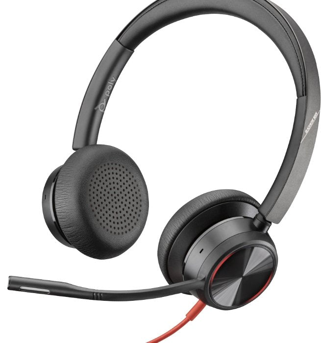 (Poly) Blackwire 8225 Premium Wired UC Headset With