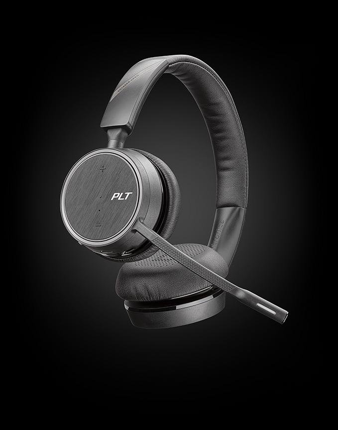 Plantronics (Poly) Voyager 4220 UC Bluetooth Headset With USB Adapter - 211996-01 - Headset Advisor