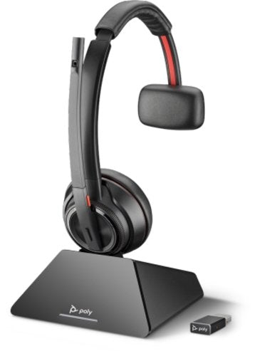 Plantronics Savi 8210 UC Single Speaker Wireless Headset System For Computer - Headset Advisor