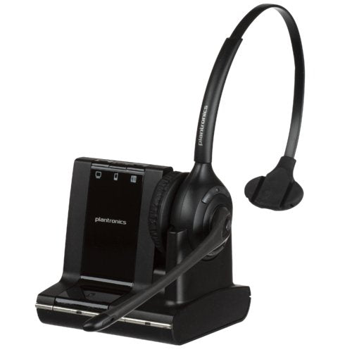 Plantronics Savi W710 Single Speaker Wireless Headset For Desk Phone, Computer and Mobile - Headset Advisor