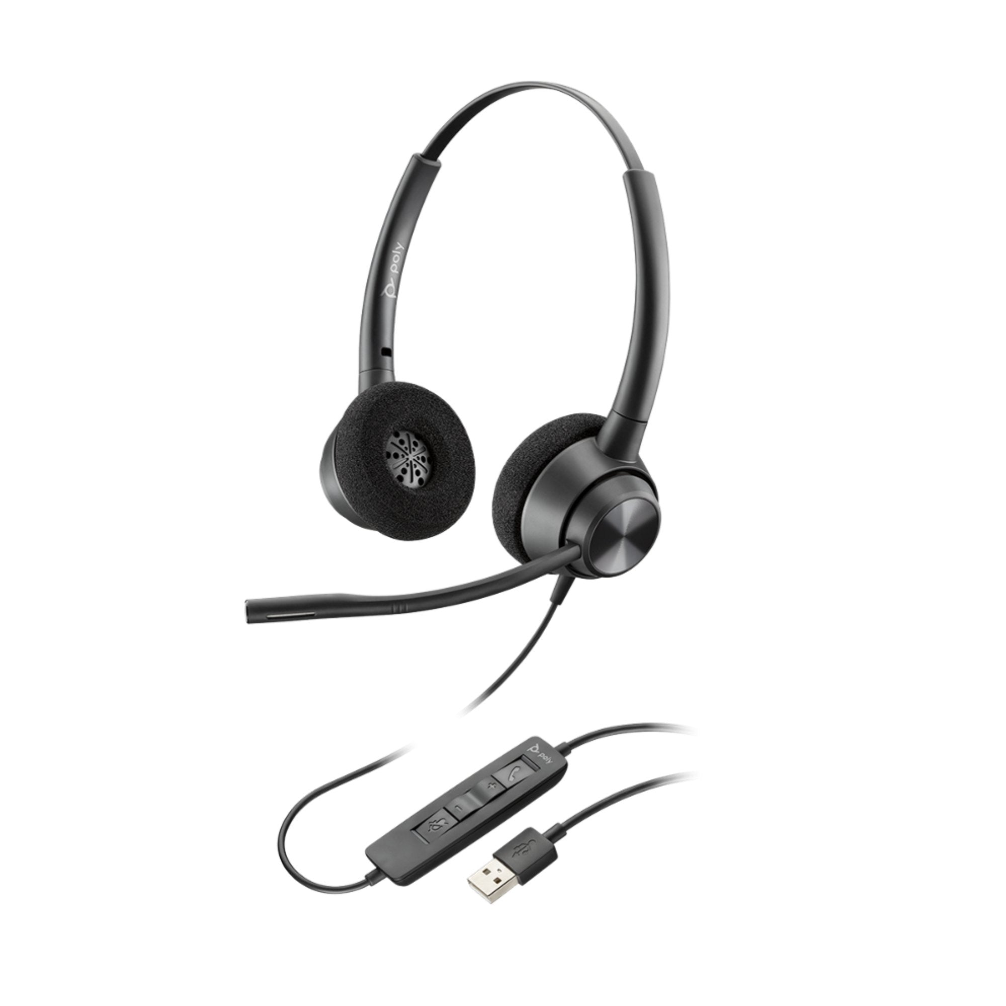 Poly EncorePro HW320 USB Wired Headset - Headset Advisor