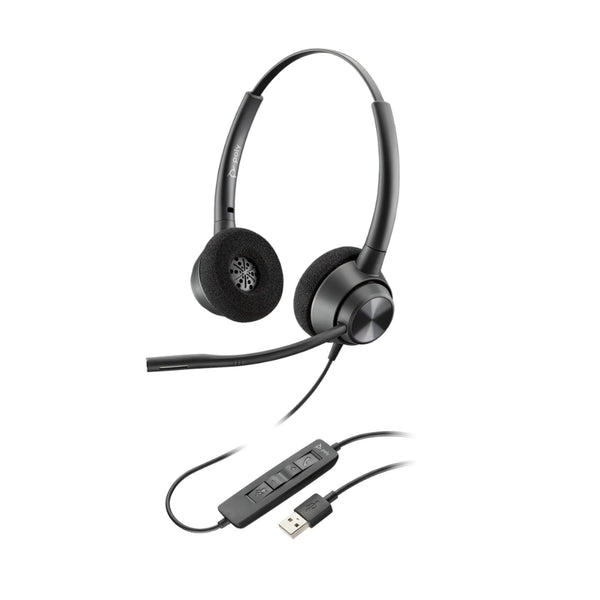 Poly EncorePro HW320 USB Wired Headset - Headset Advisor