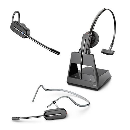 Poly Voyager 4245 Office Wireless Bluetooth Headset System - Headset Advisor